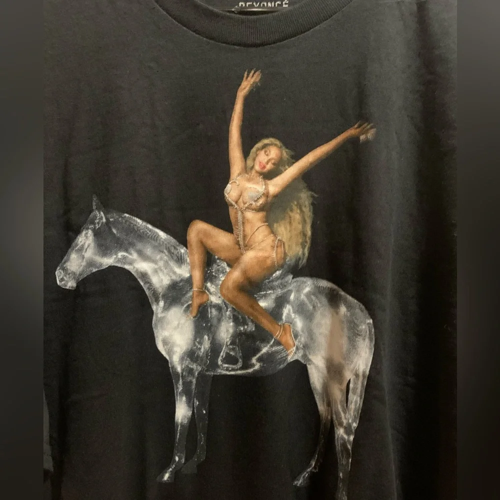 Beyonce Renaissance Shirt Black Size 2x New - Picture 2 of 5